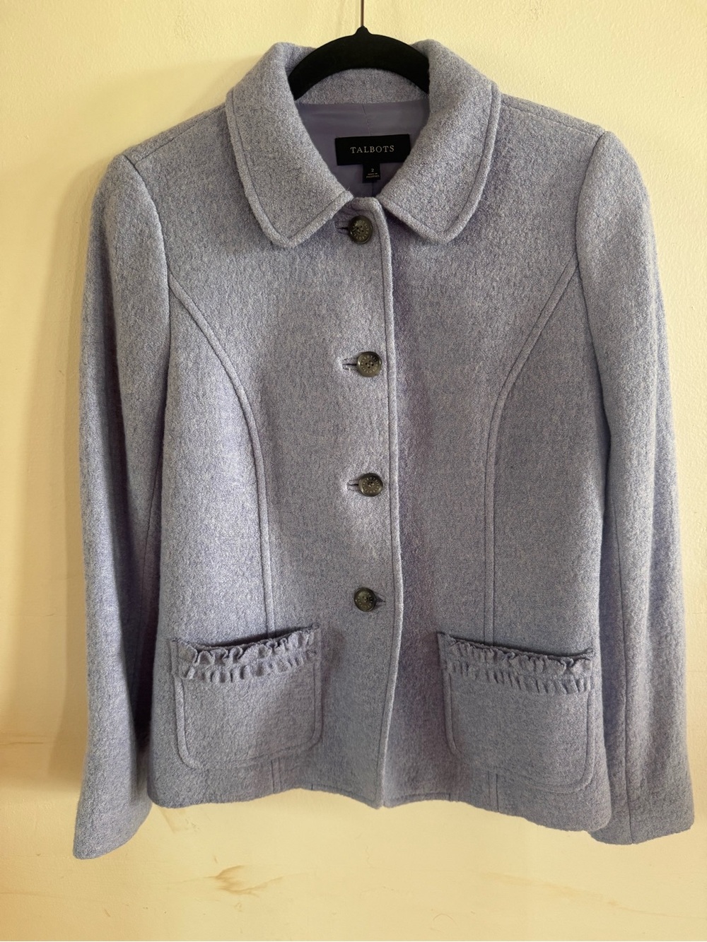 Talbots Women’s 2 Blazer Career Wool Old Money Preppy Chic